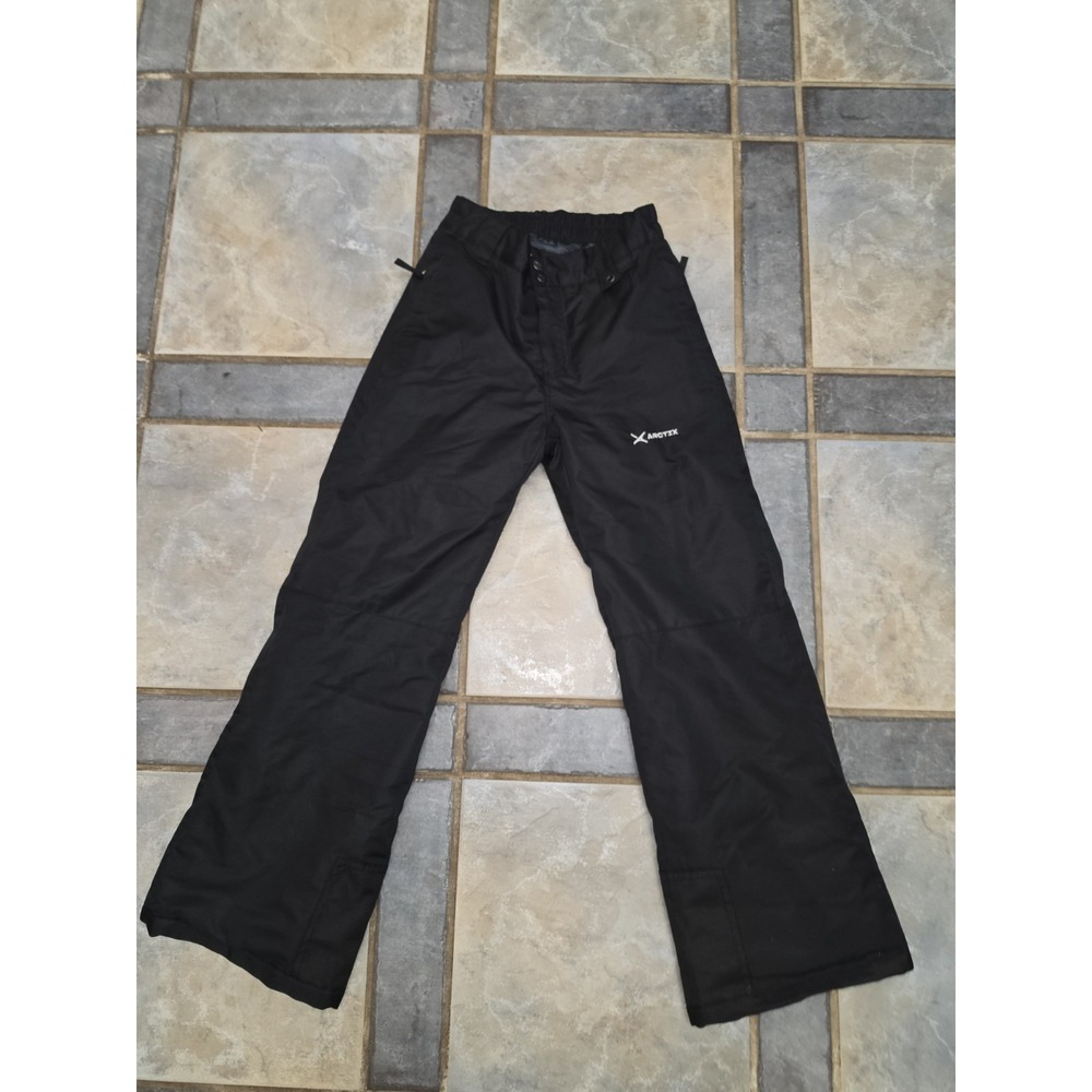 Arctic Unisex Kids Snow pants Size Large Black